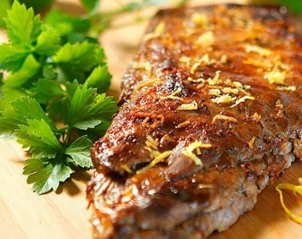 Costillar de cerdo al limón