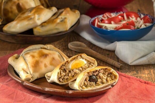 Empanadas de horno con carne de cerdo