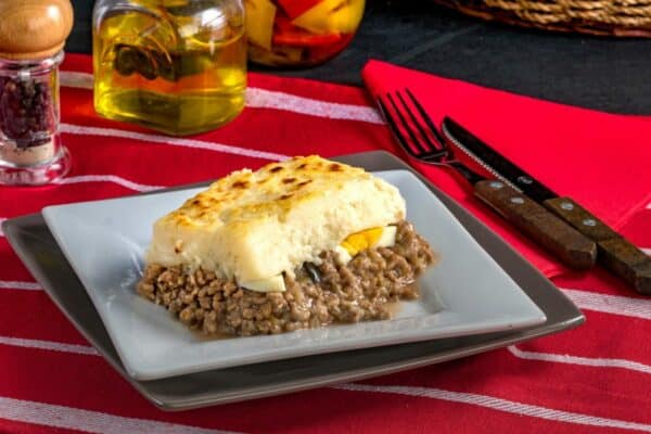 pastel de papa con cerdo